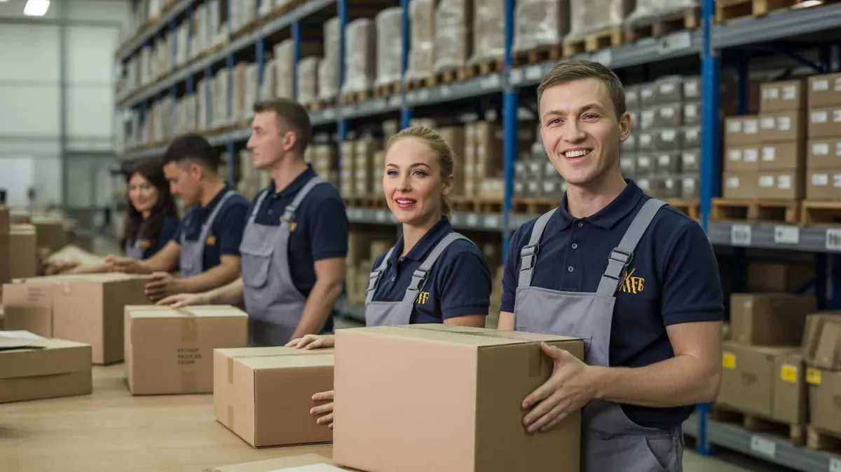 Команда склада MTP Group